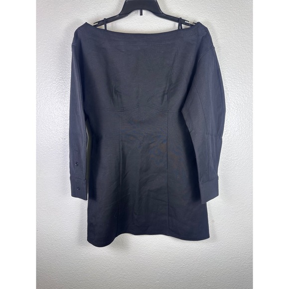 KBB by Kahlana Dresses & Skirts - KBB‎ by Kahlana Women Black Boat Neck Long Sleeve Mini Dress Size 12 NWT